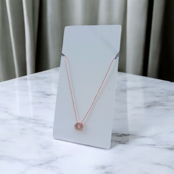 Jwelric Rose Gold Plated Necklace For Women and Girls - Image 2